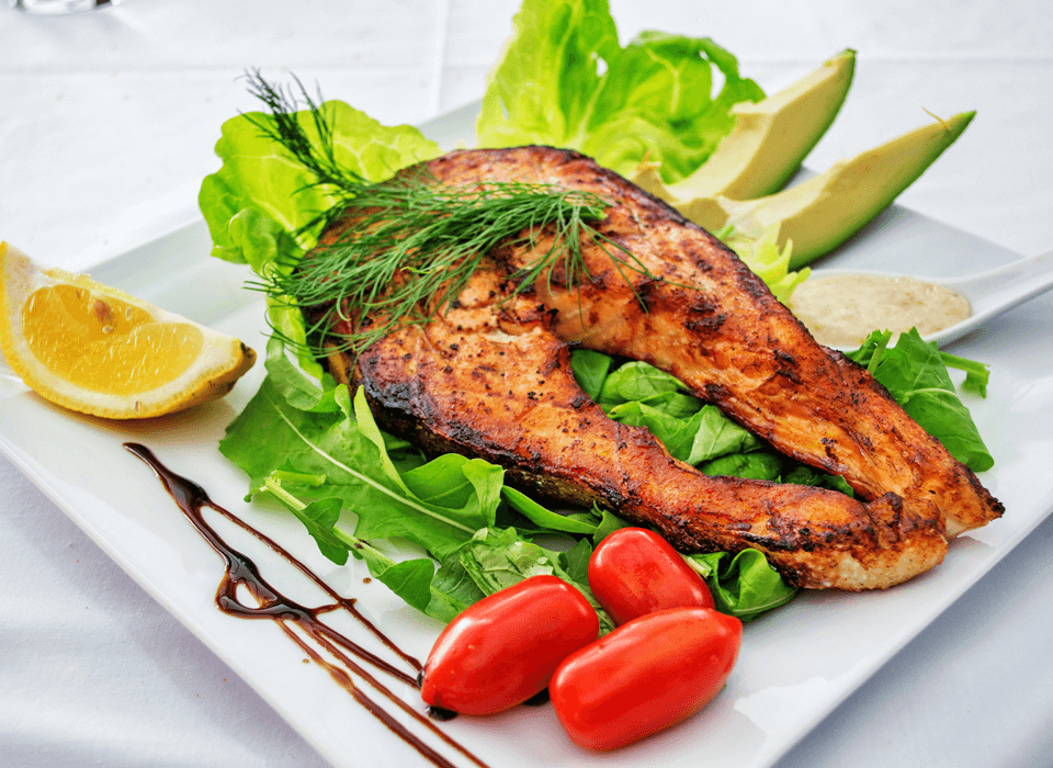 Gesundes Mittagessen